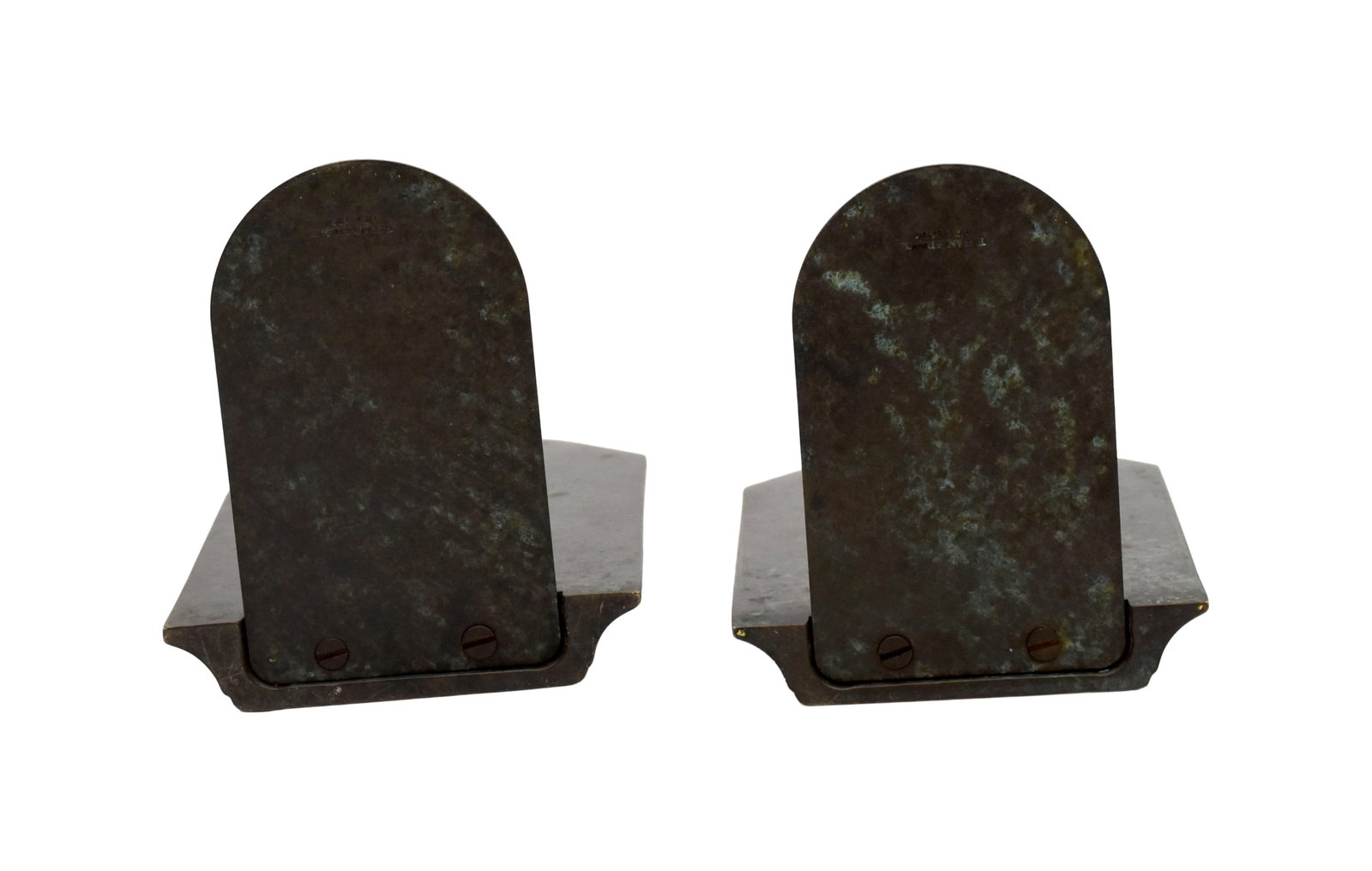 Tiffany Studios Bronze Bookends - 3