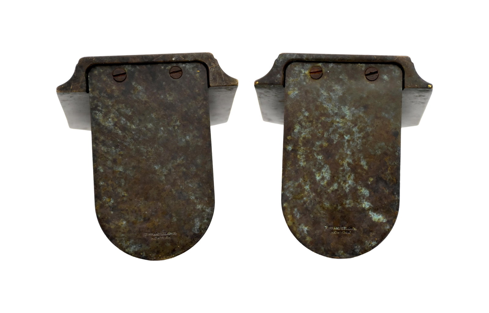 Tiffany Studios Bronze Bookends - 6