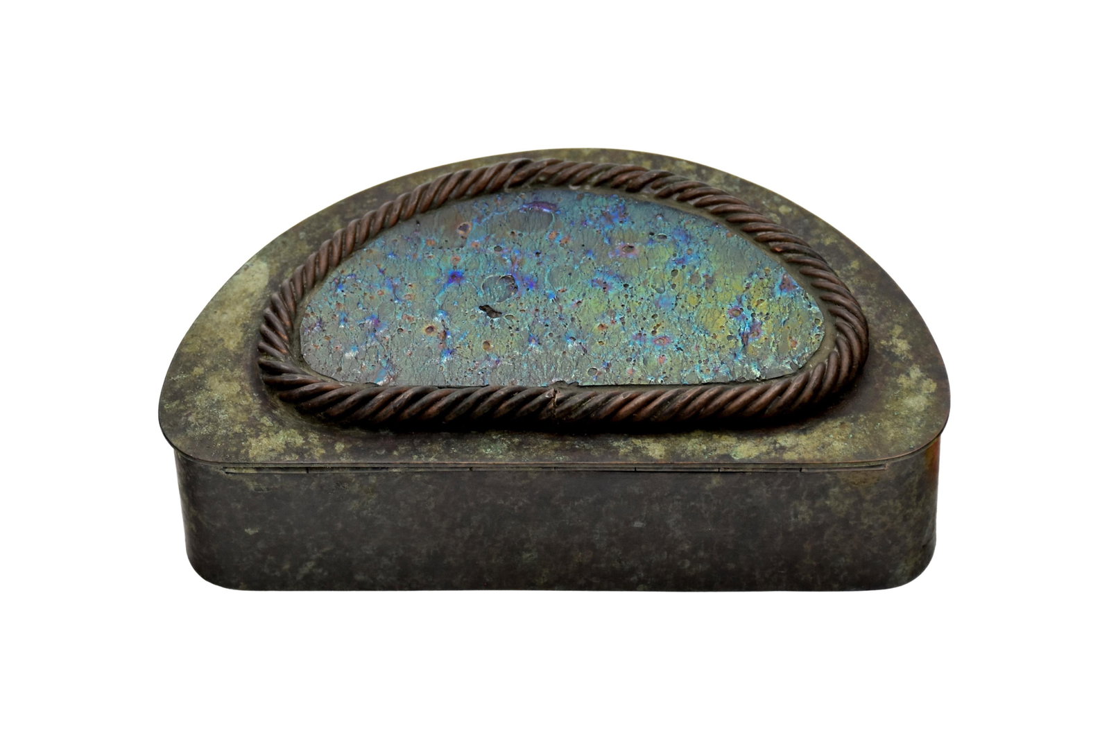 Tiffany Studios Bronze Covered Box - 2