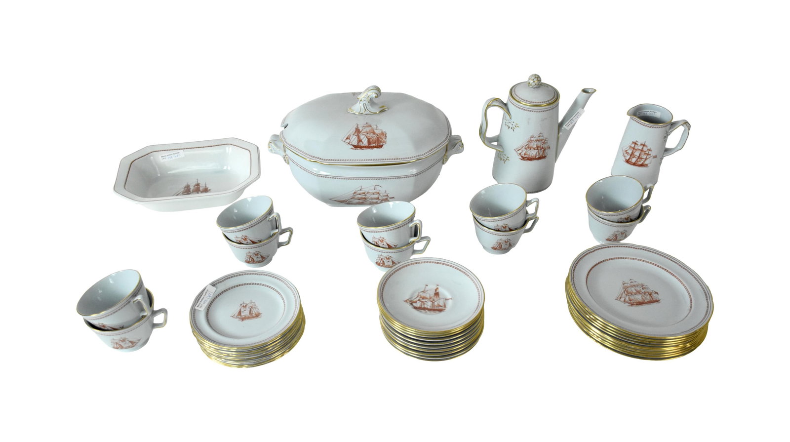 (67) Pieces Spode Dinnerware - 3
