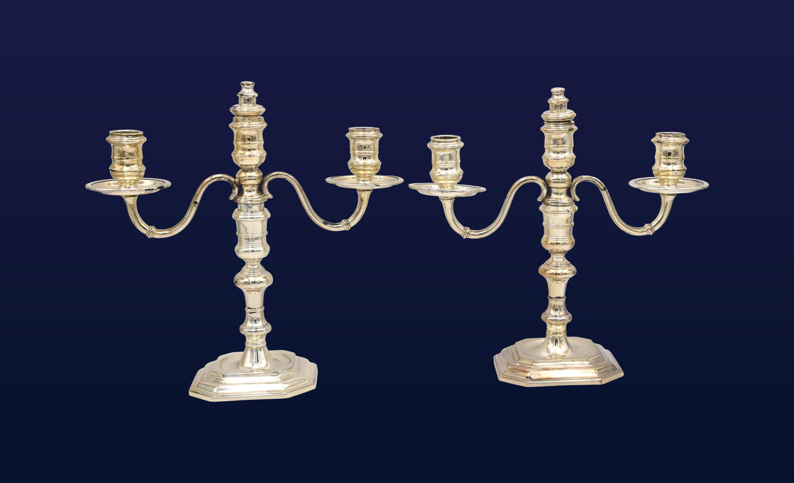 (2) Robert Ensko Sterling Candelabras (1 of 2)