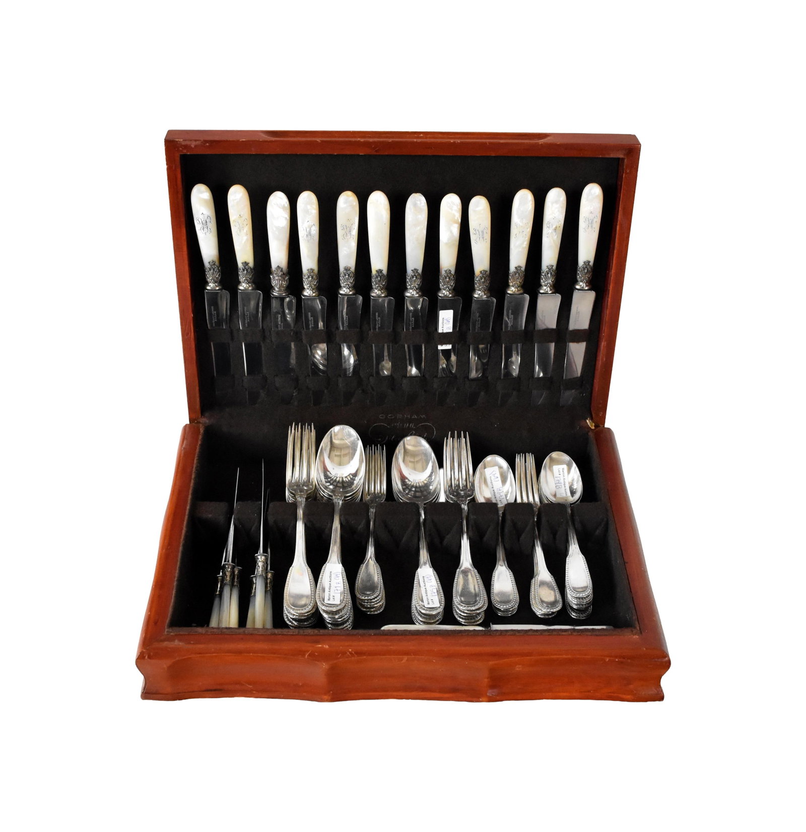 (69) Piece French Silver Flatware Set - 2