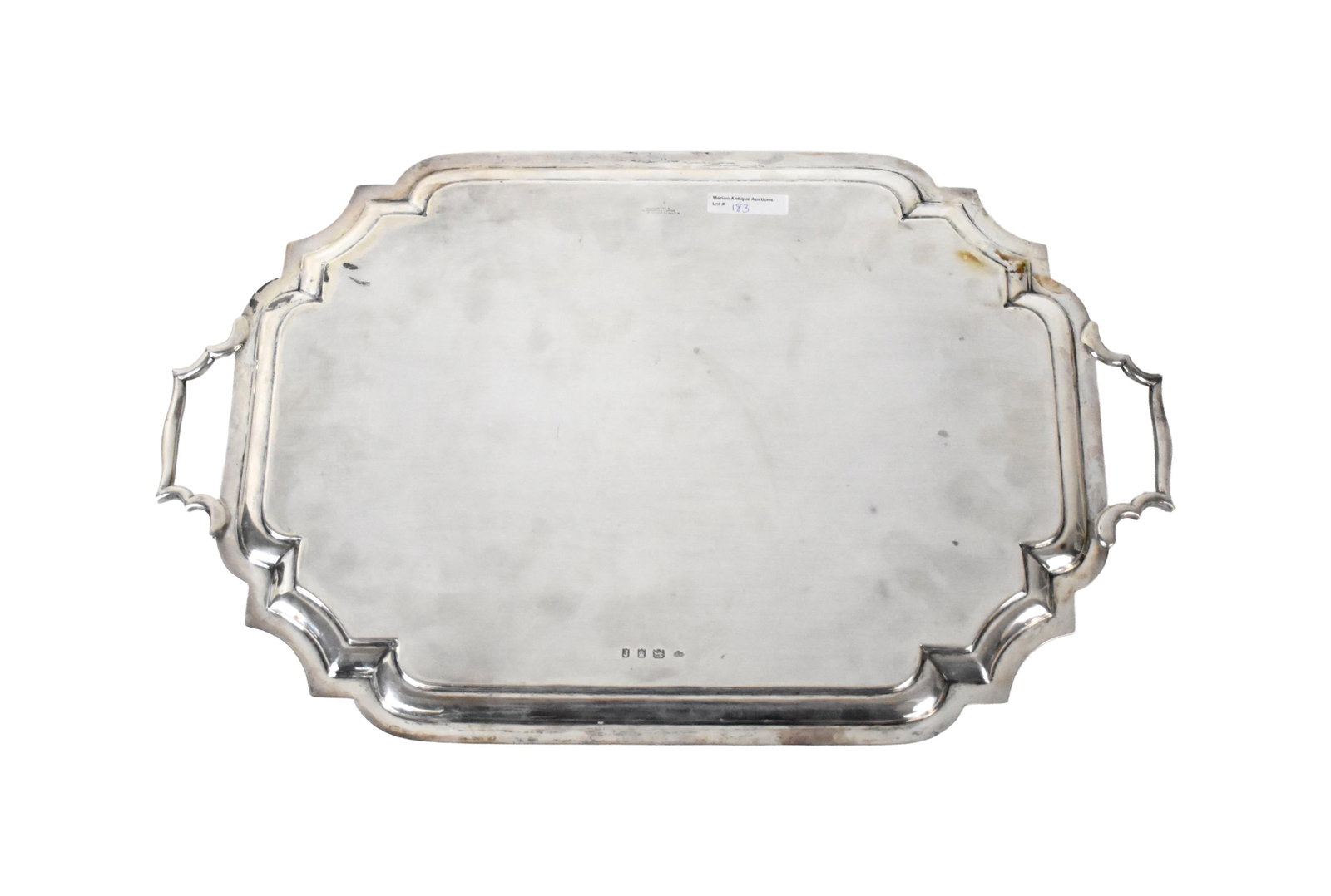Sterling Silver Presentation Tray - 3