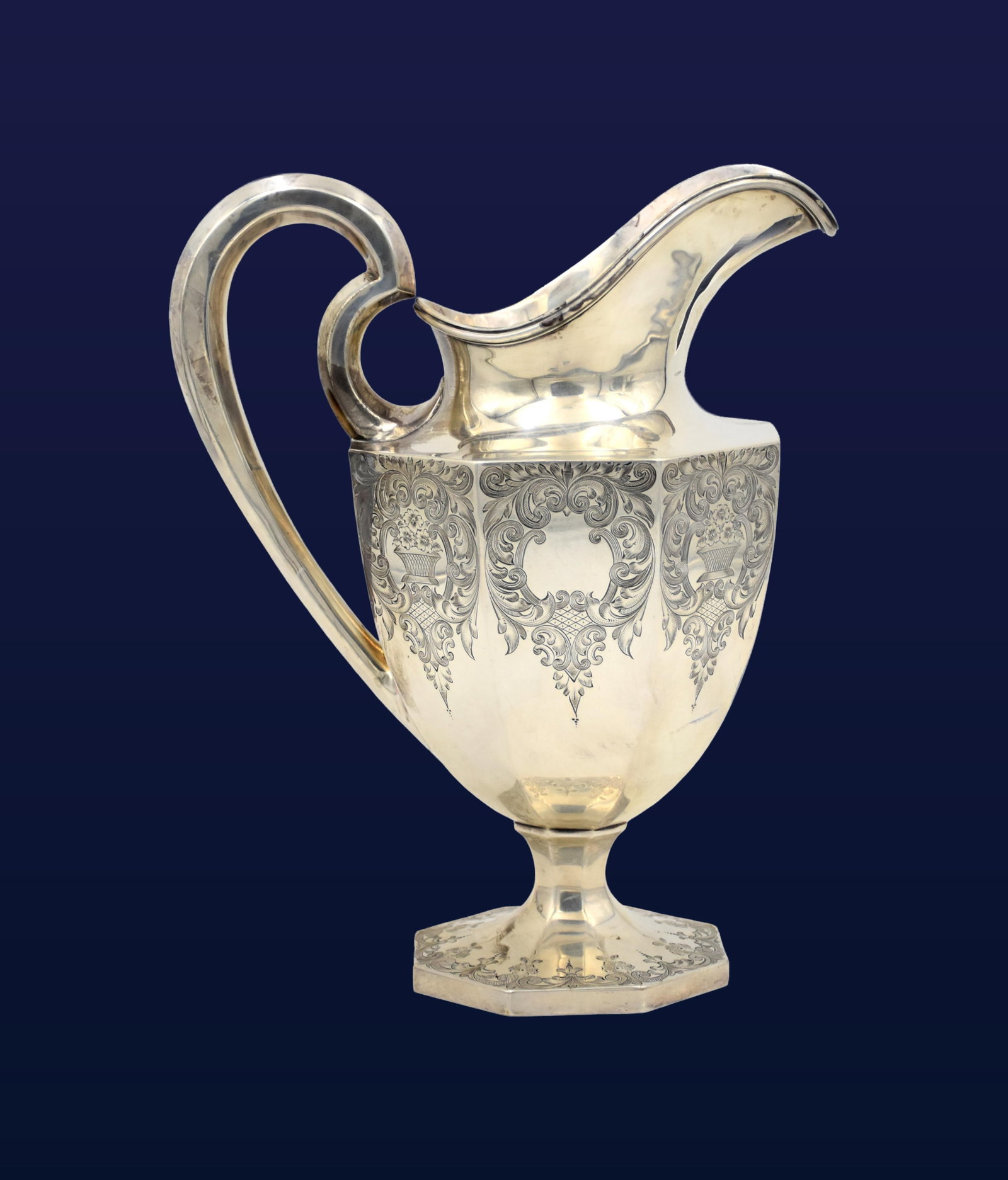 Sterling Silver Pitcher - 3