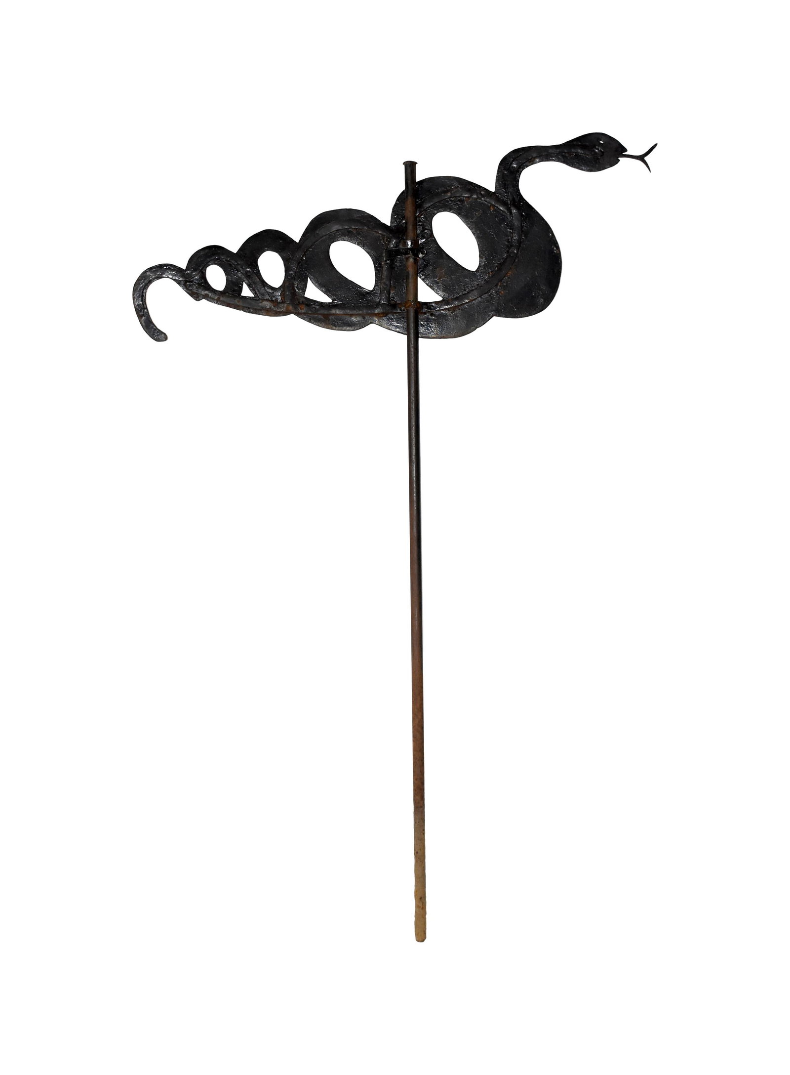 Sheet Iron Serpent Weathervane - 3
