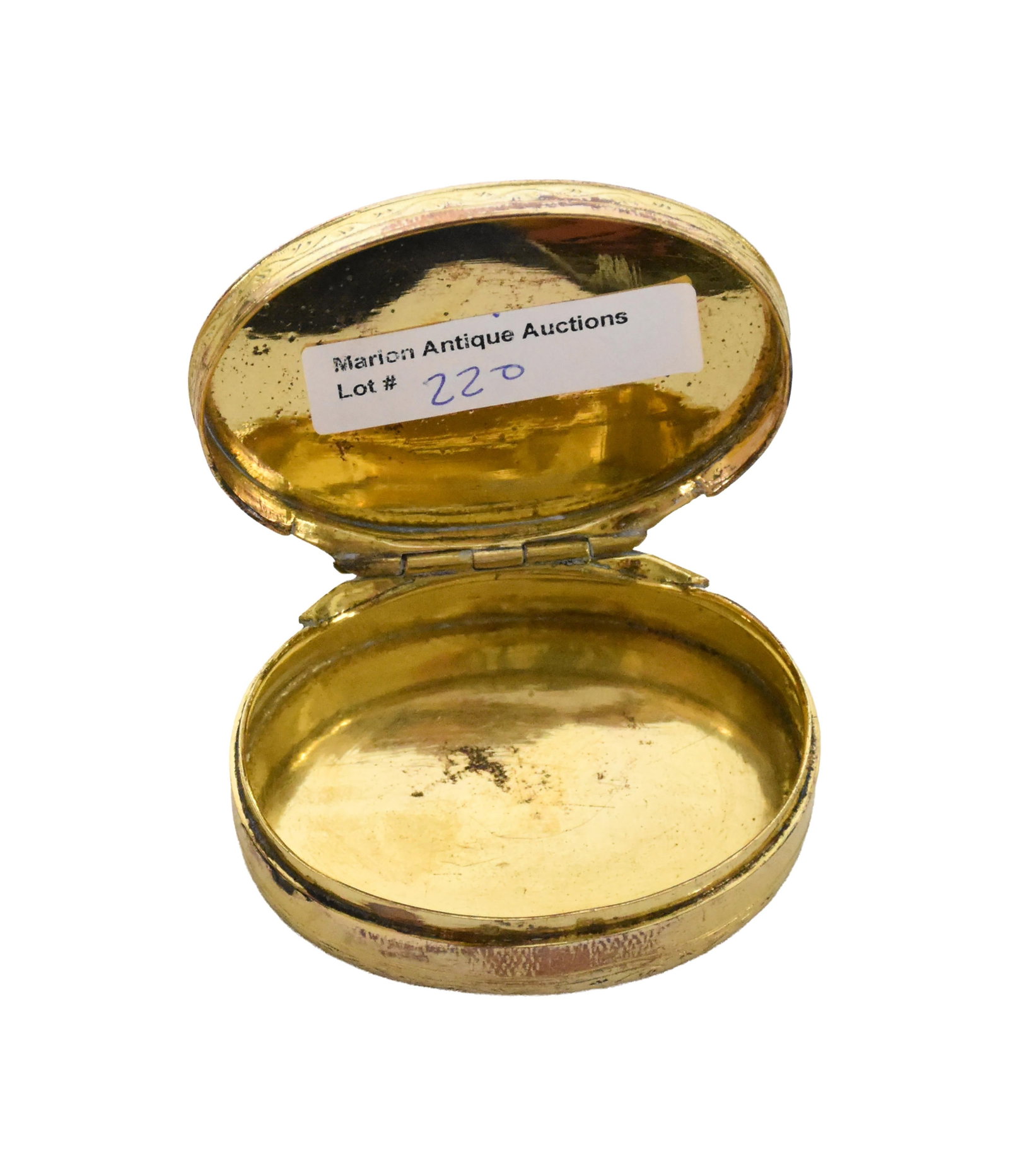 Snuff Box with Miniature Portrait - 3