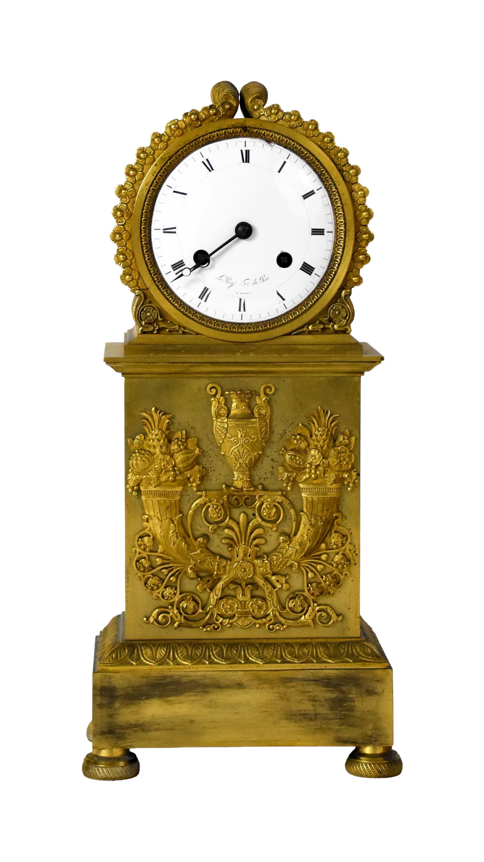 French Gilt Bronze Mantel Clock (1 of 3)