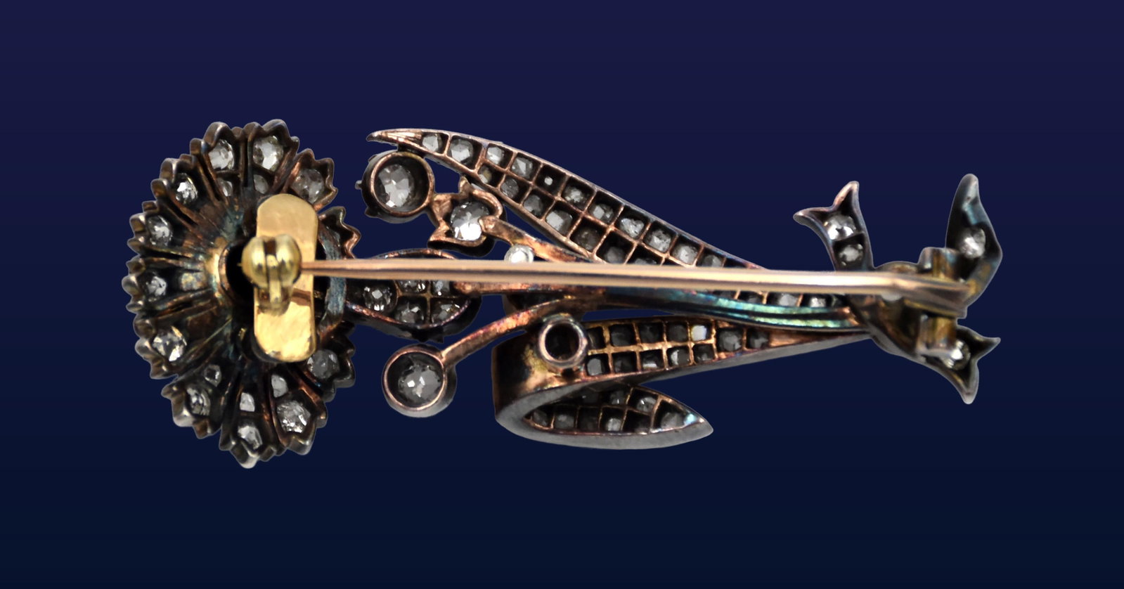 Diamond Set Brooch - 3