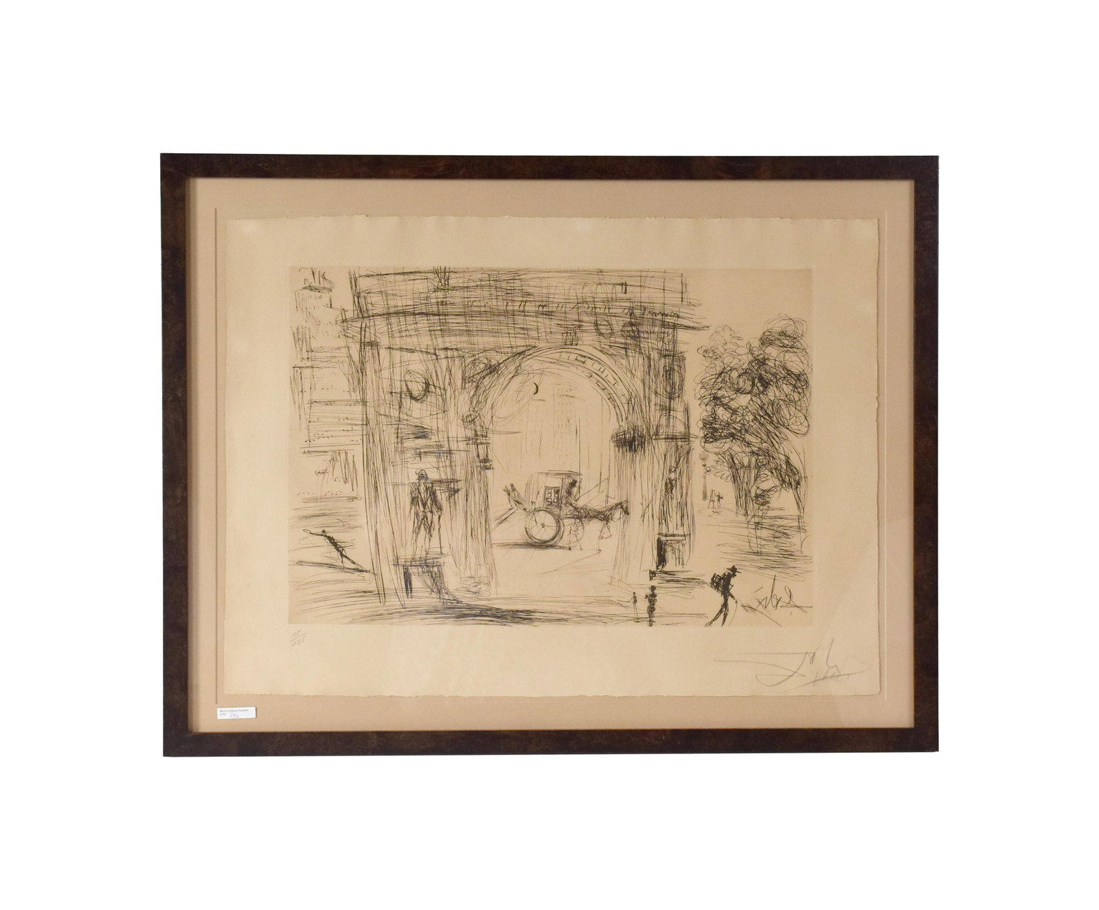 Salvador Dali Etching - 4