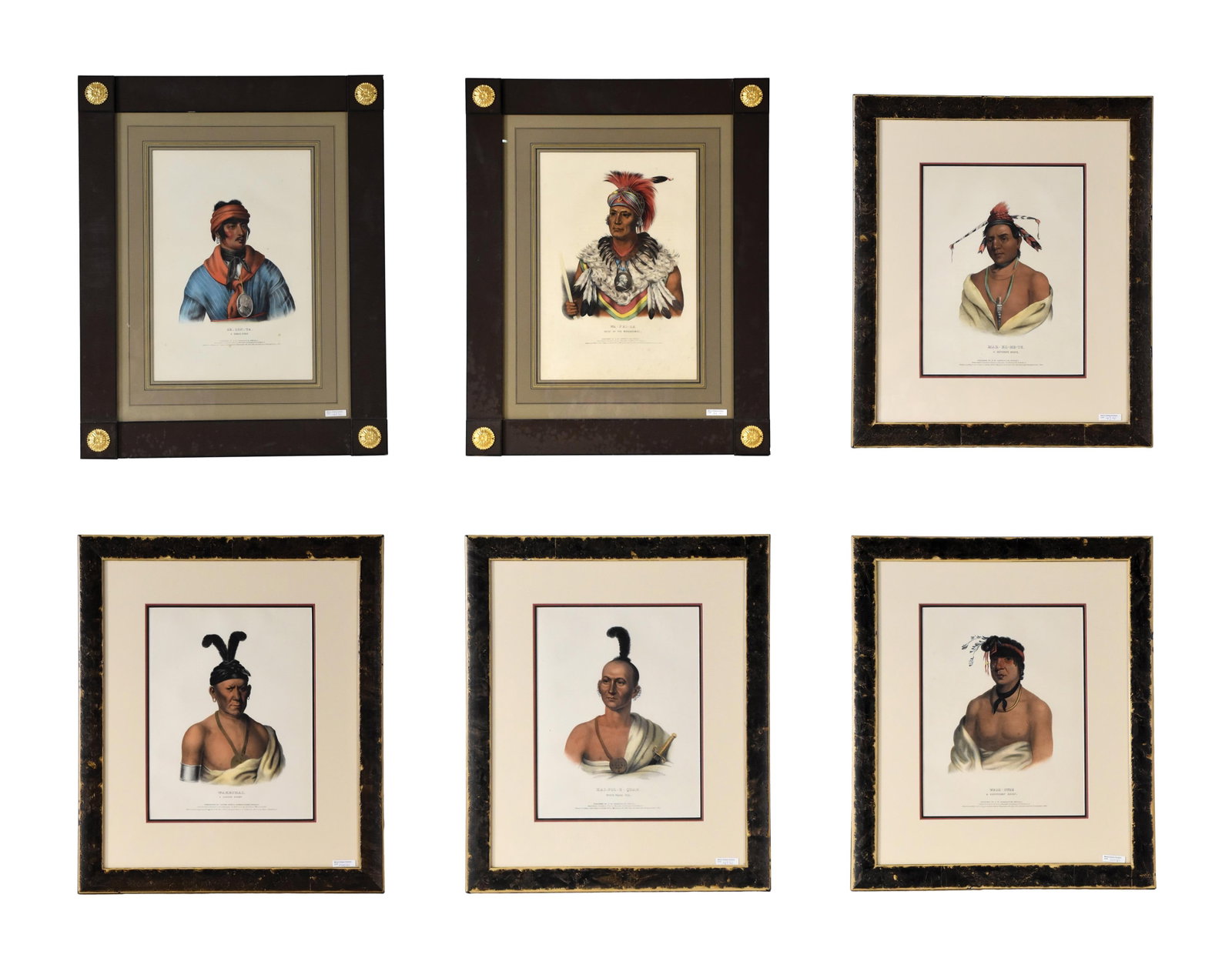 (6) Colored Lithographs by I.T. Bowen (1 of 13)