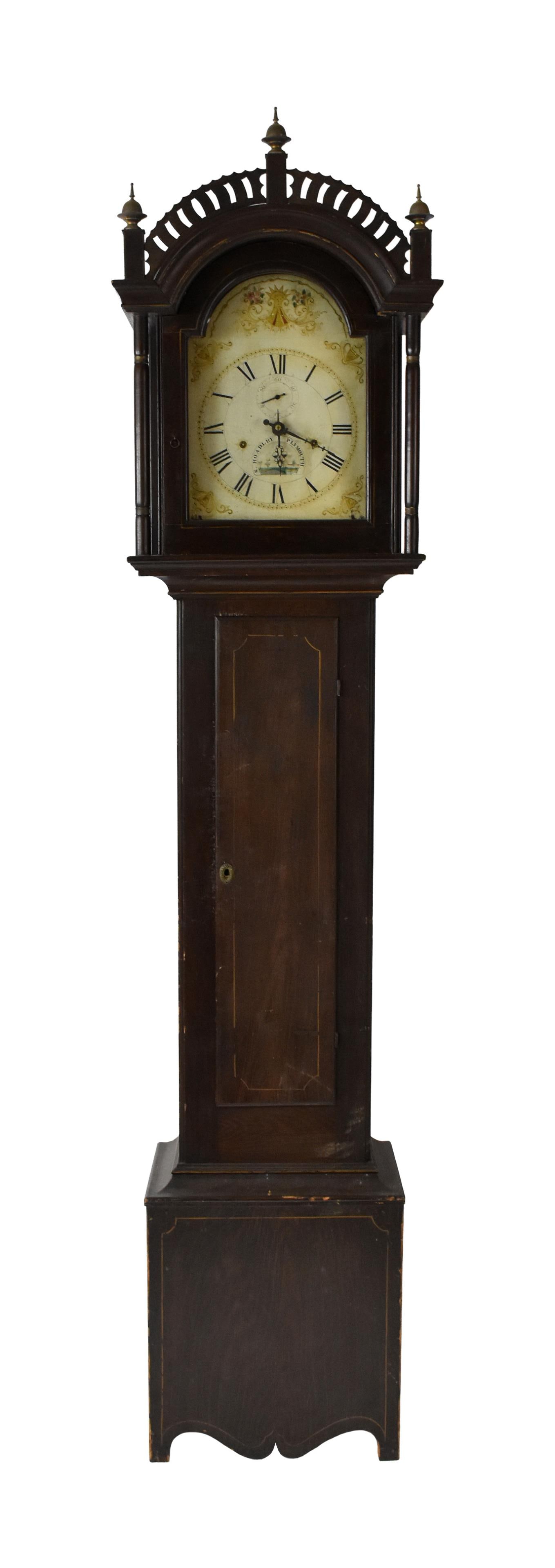 Silas Hoadley Tall Case Clock (1 of 2)