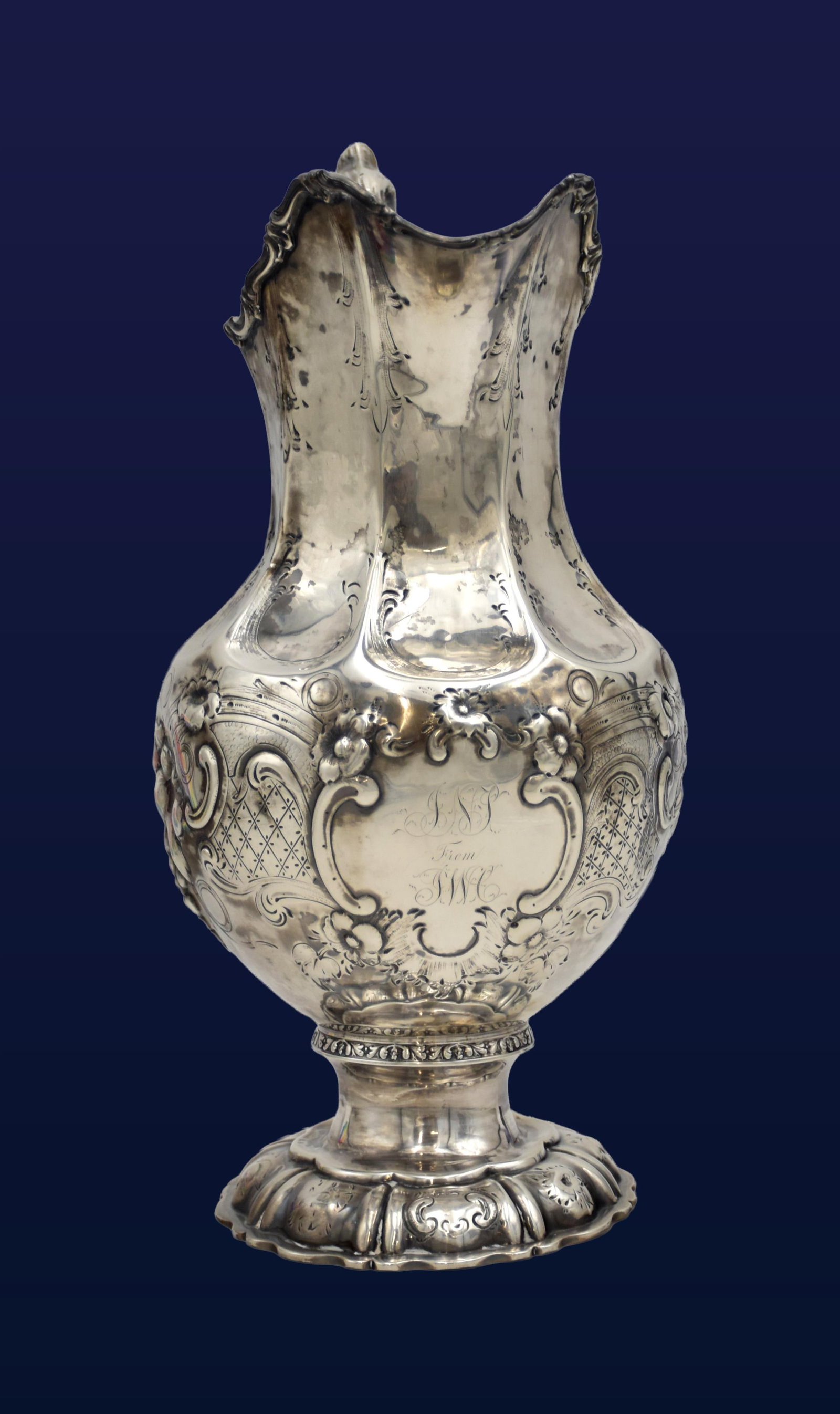 Coin Silver Pitcher - 2