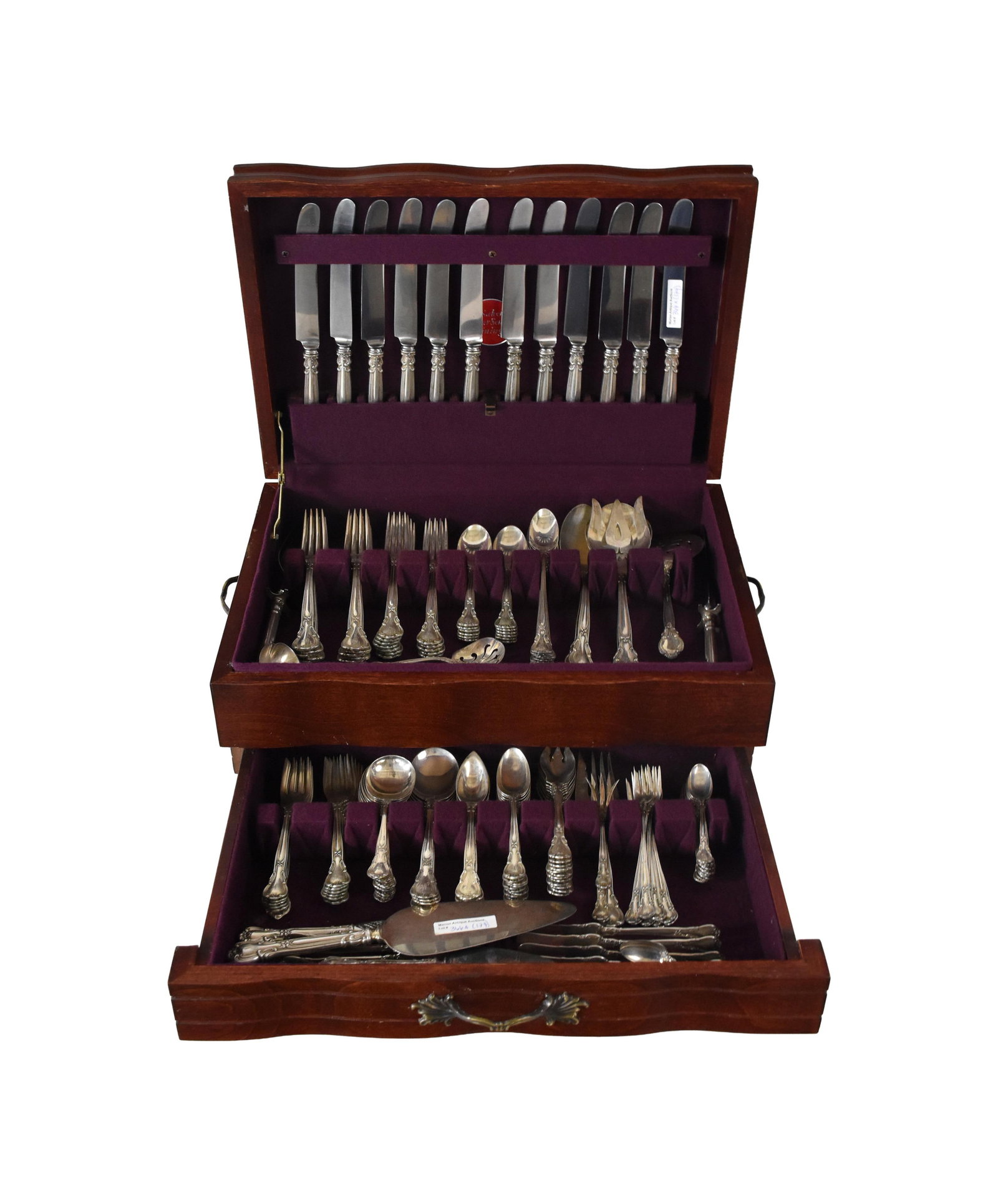 (174) Piece Sterling Silver Flatware Set (1 of 3)
