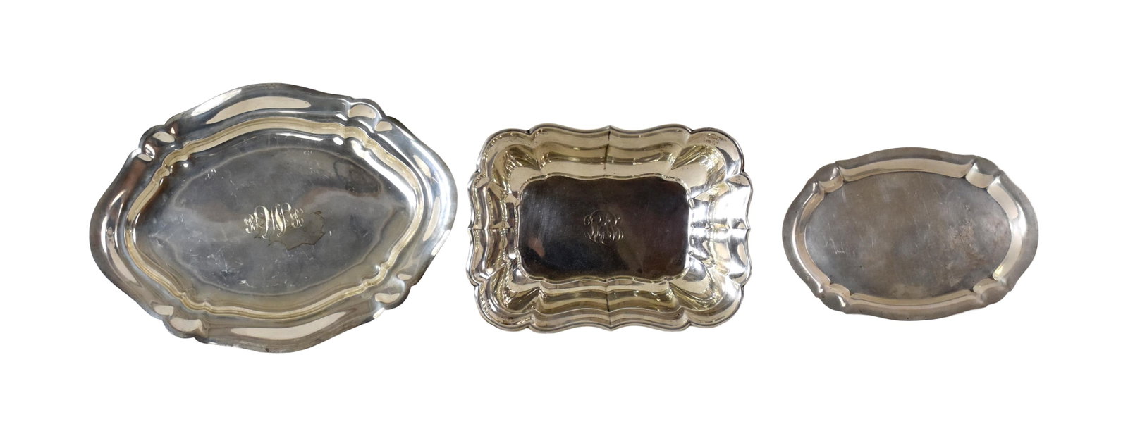 (3) Sterling Silver Serving Dishes (1 of 1)