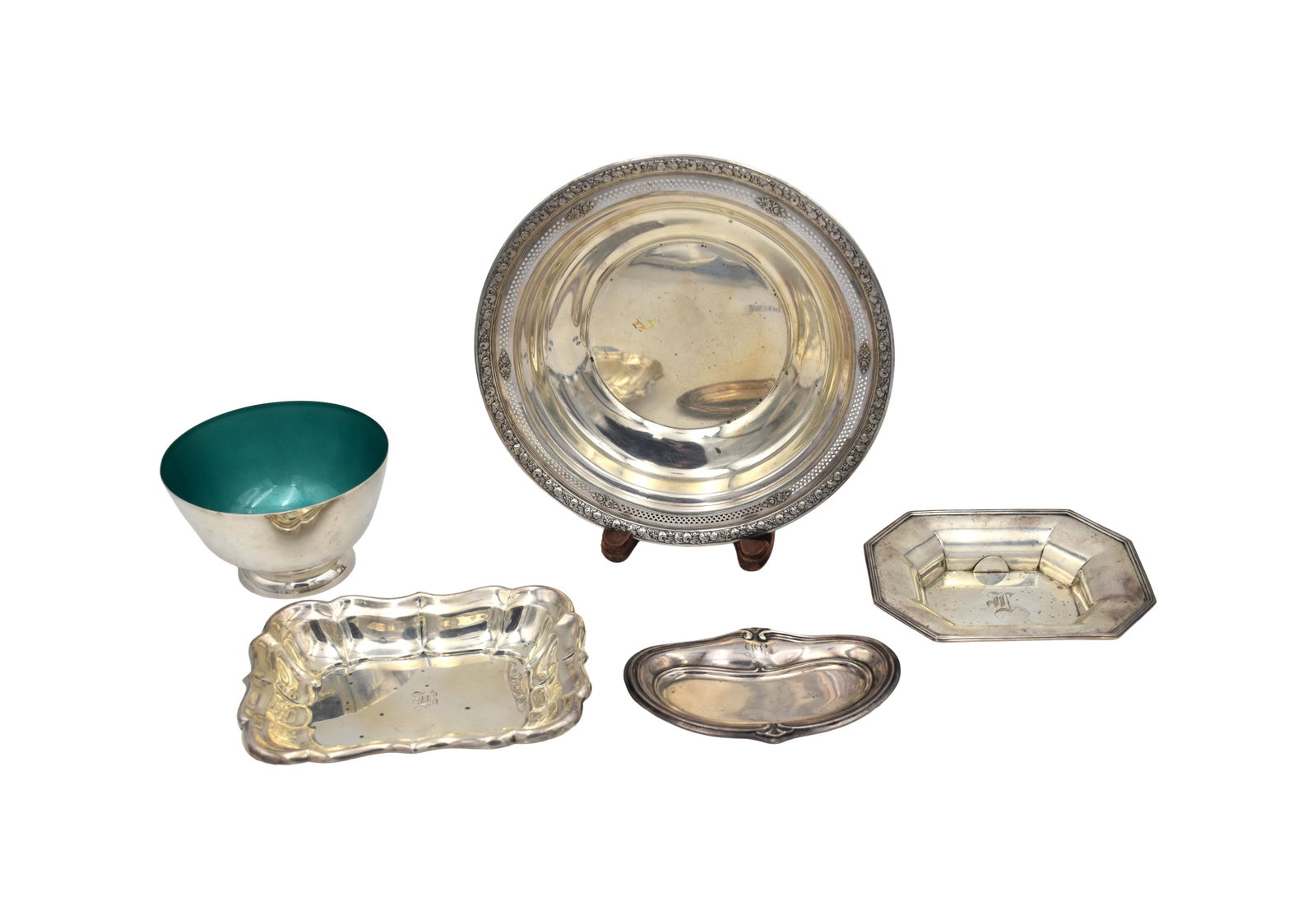 (5) Sterling Silver Bowls and Trays (1 of 1)
