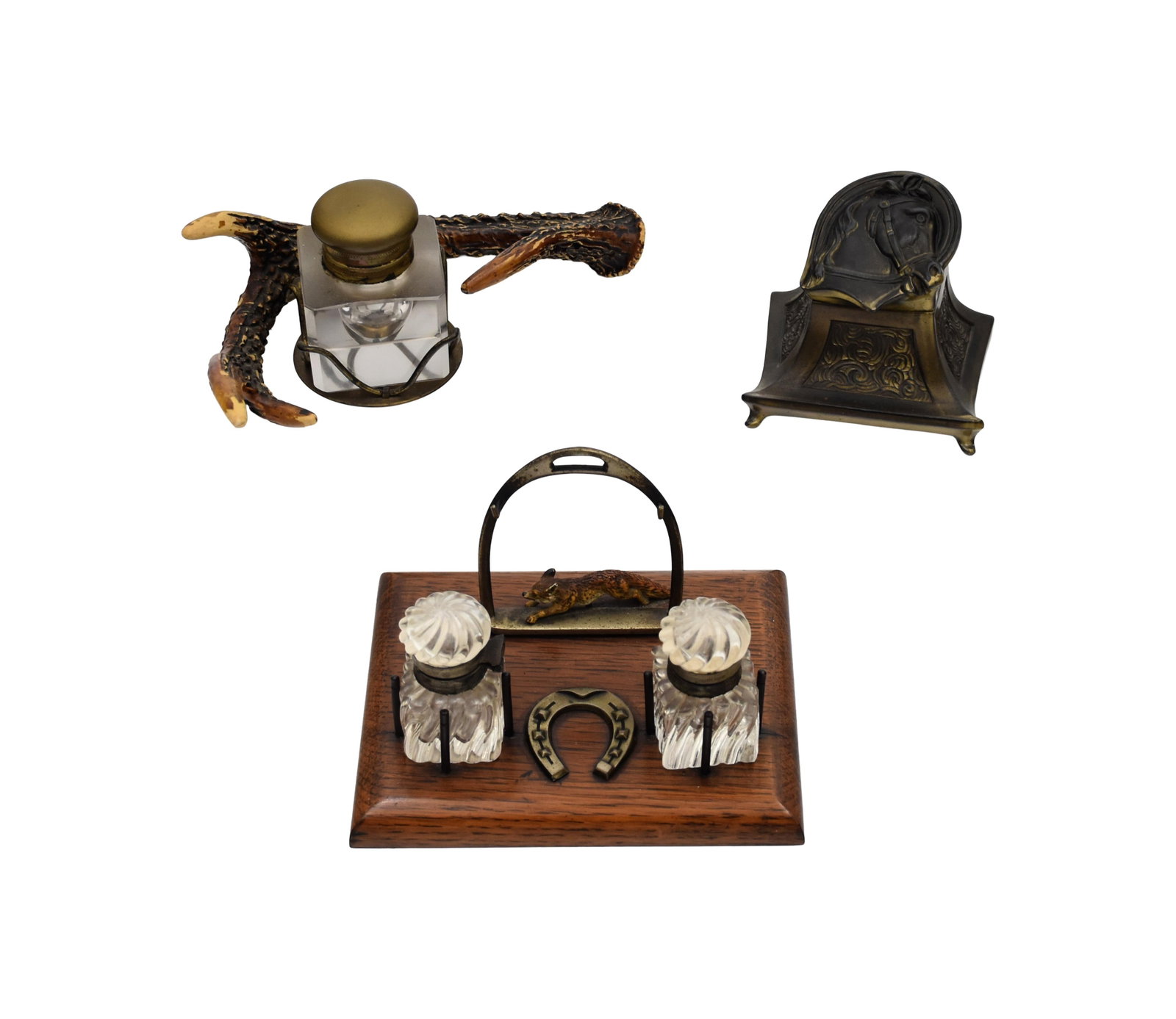 (3) Inkwells - 2