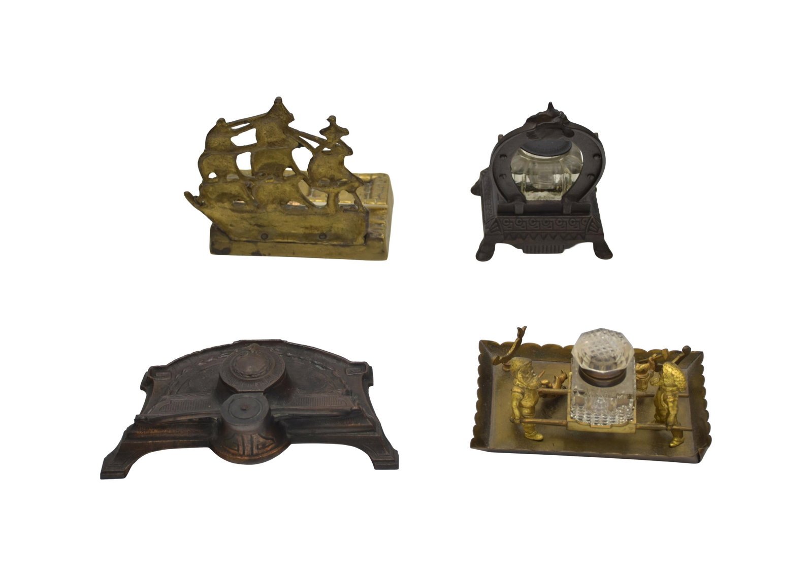(4) Inkwells - 2