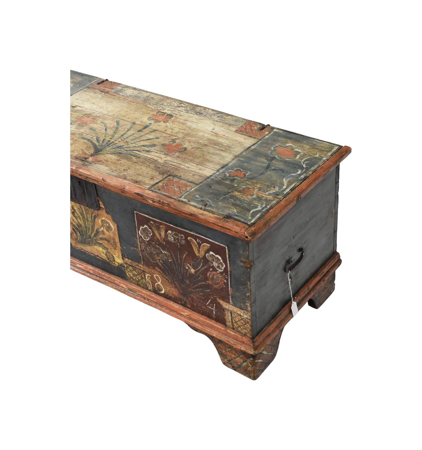 Painted Blanket Box - 3