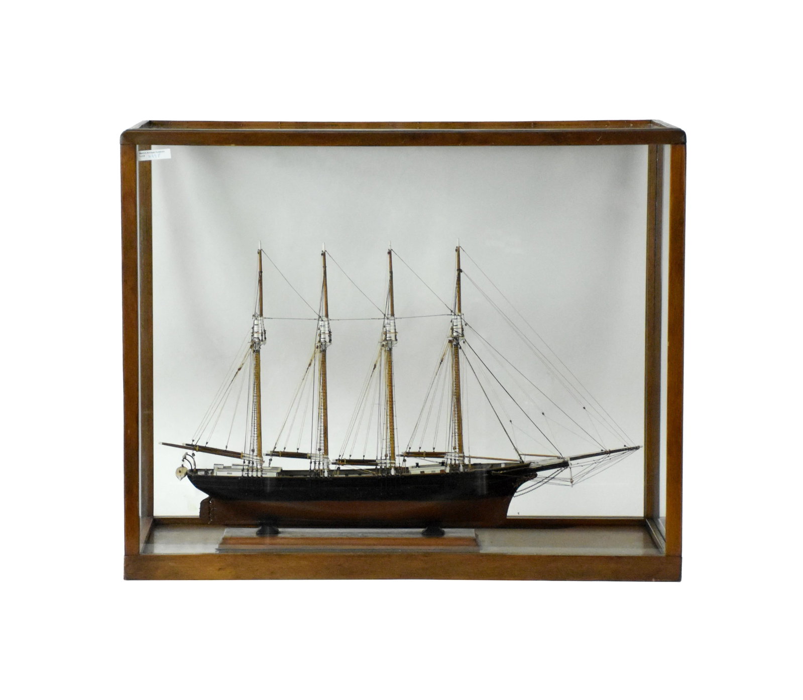 Handmade Wooden Clipper Ship Model (1 of 2)