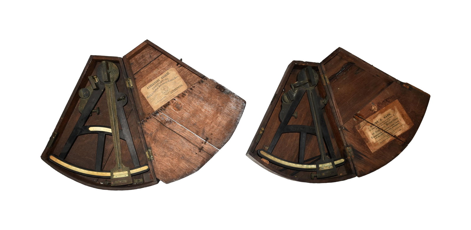 (2) Cased Sextants (1 of 2)