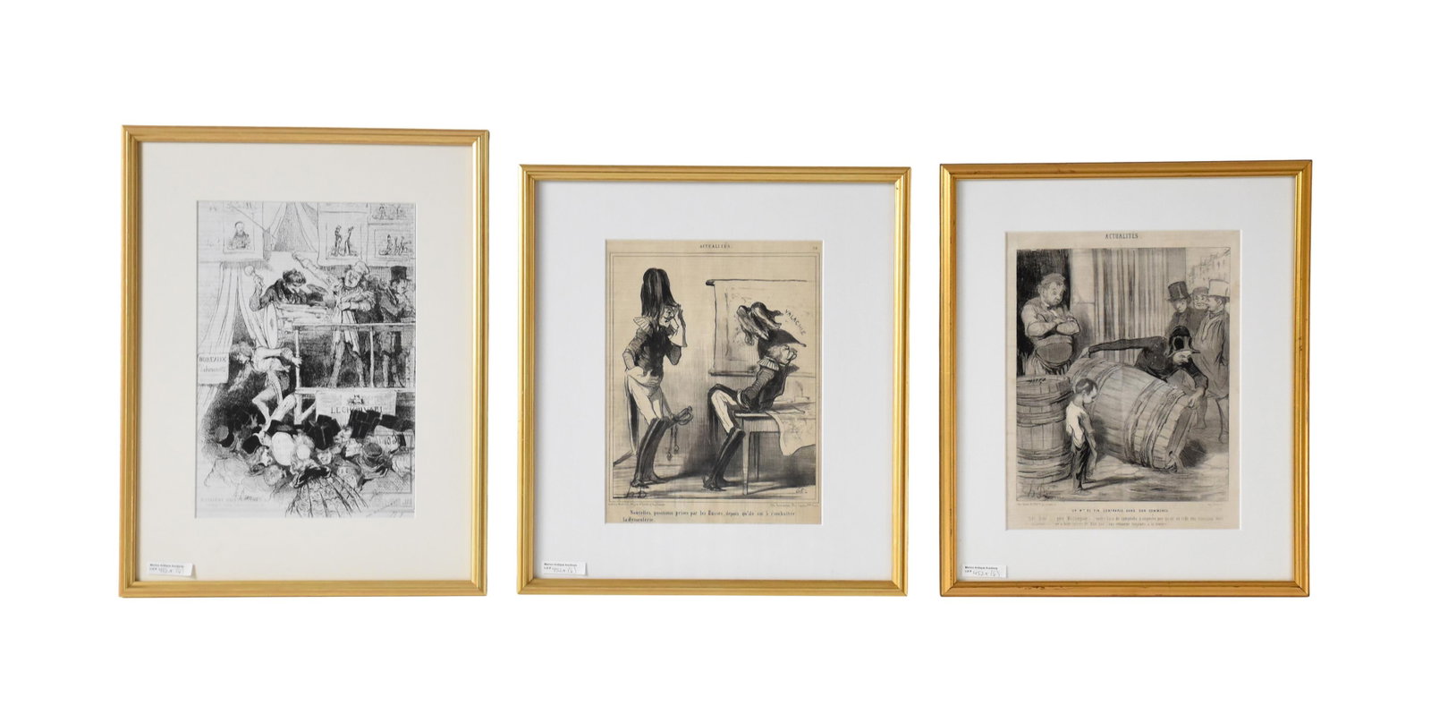 (4) Works After Honore Daumier Plus Two Additional - 2