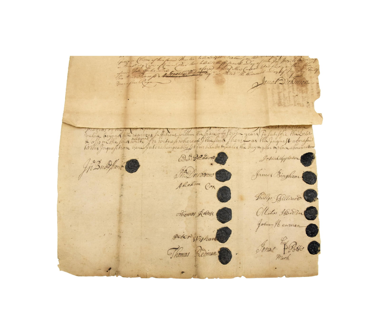 Jonathan Dickinson Rare Book & Document - 5