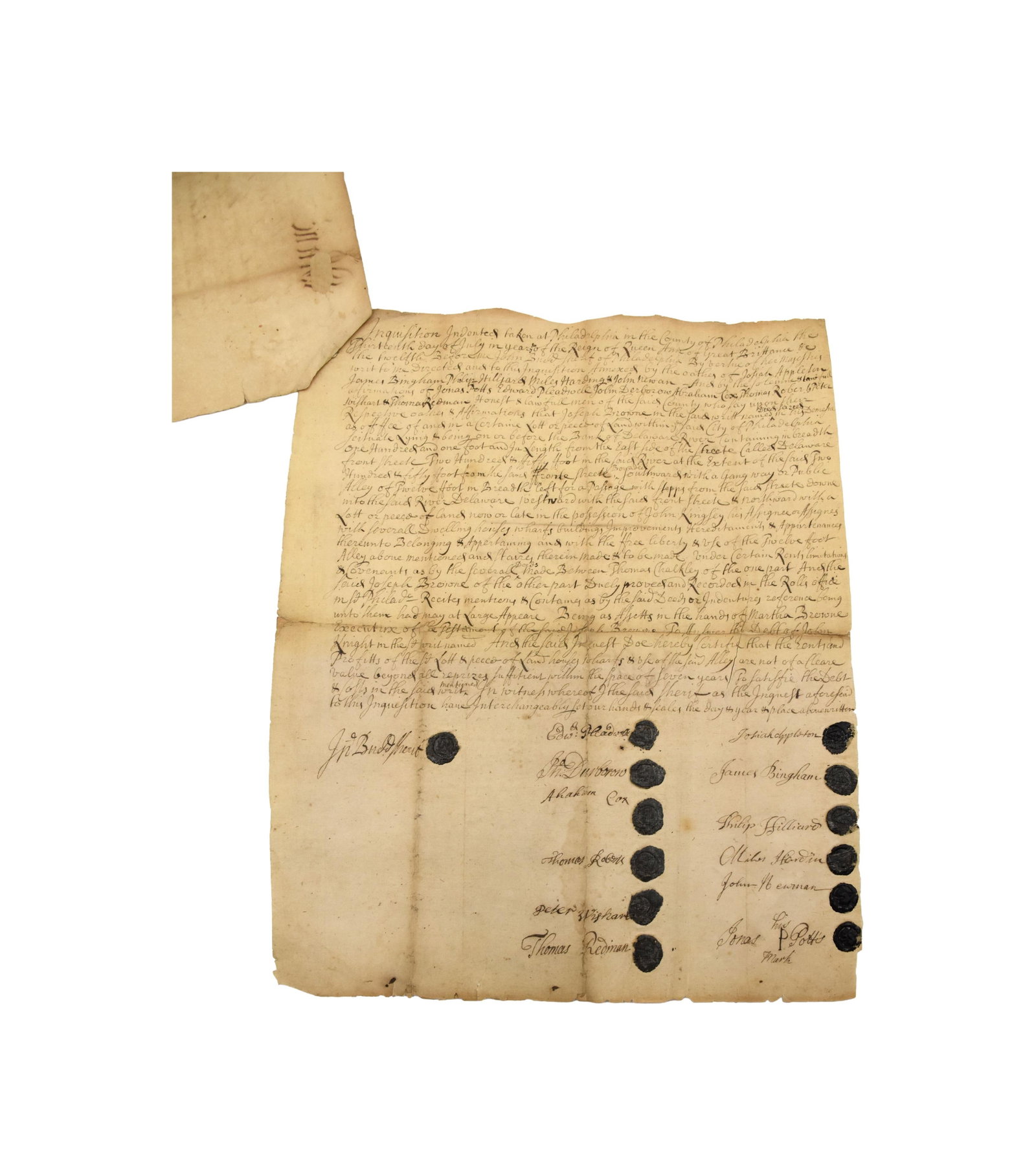 Jonathan Dickinson Rare Book & Document - 6