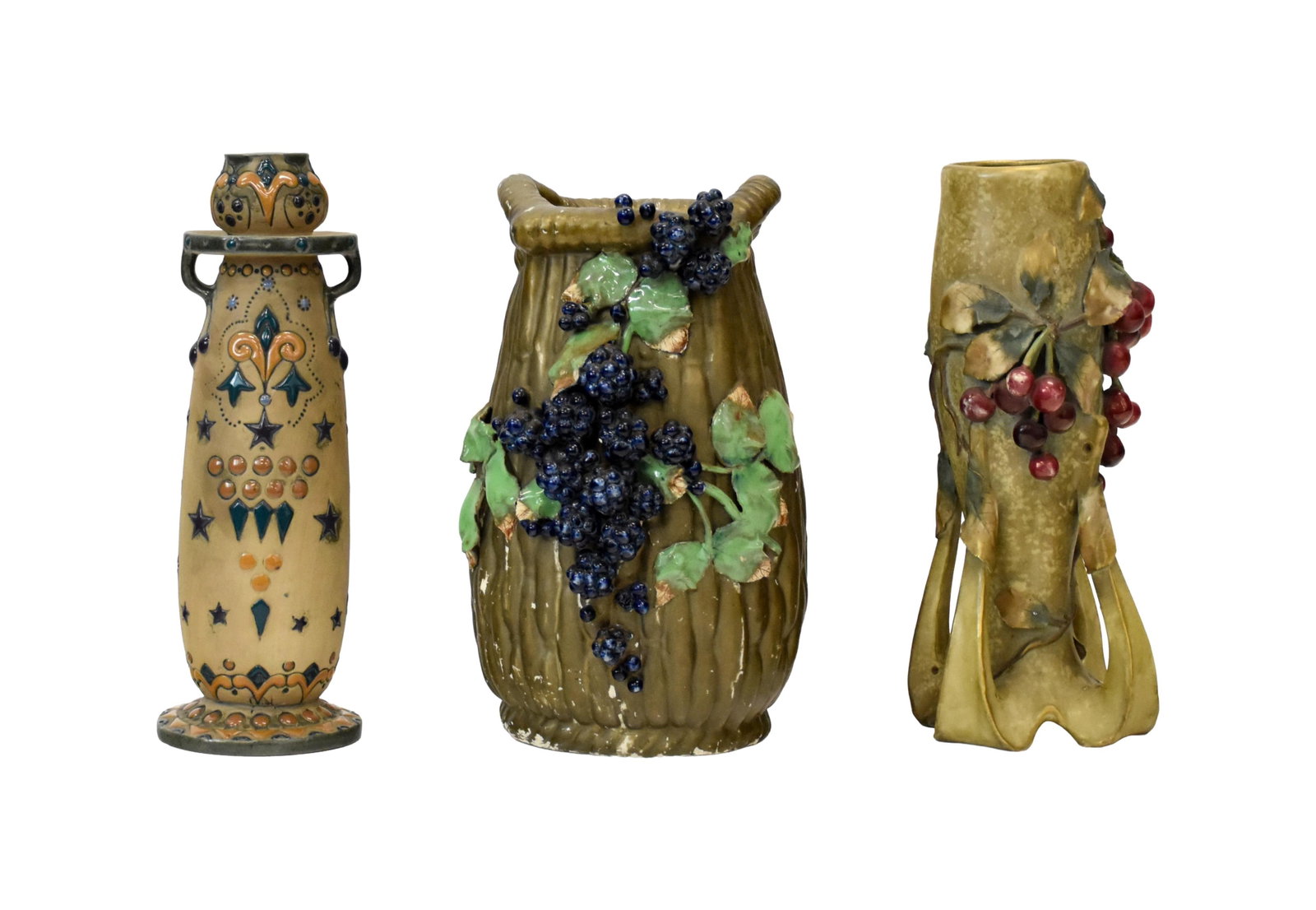 (3) Amphora Vases (1 of 2)