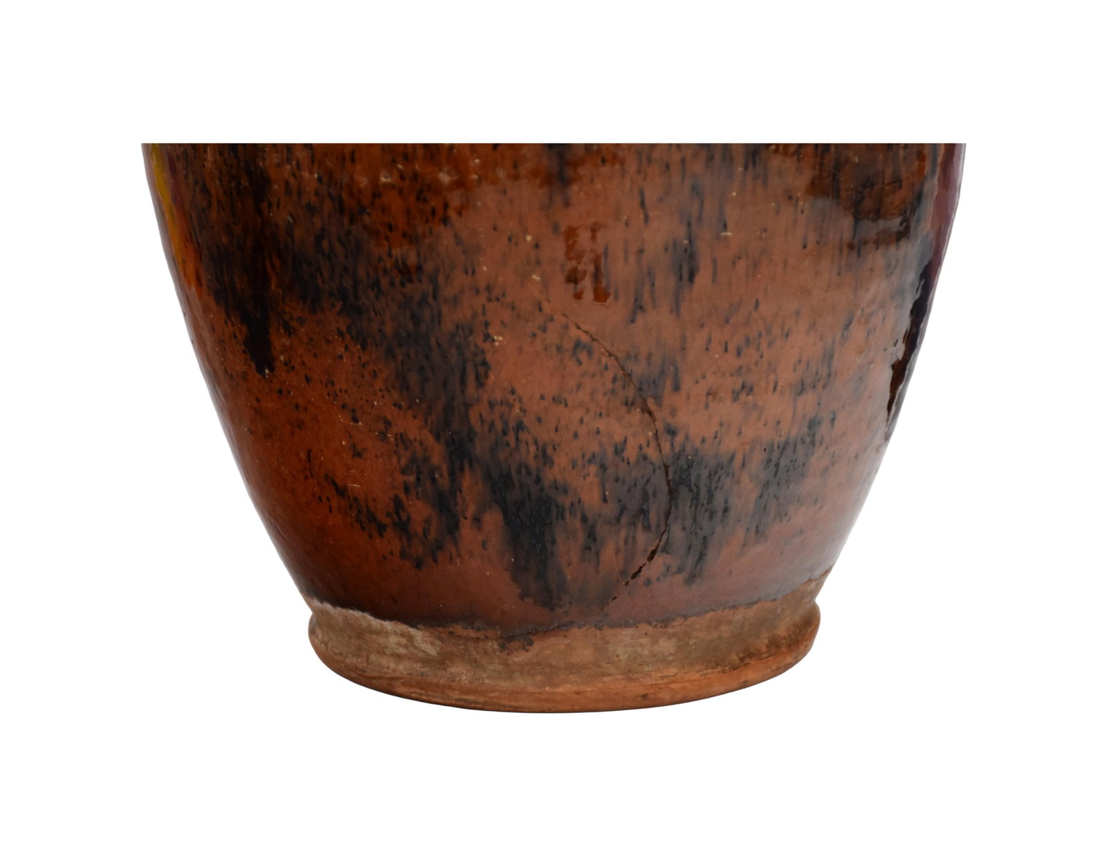 Redware Ovoid Jar - 3