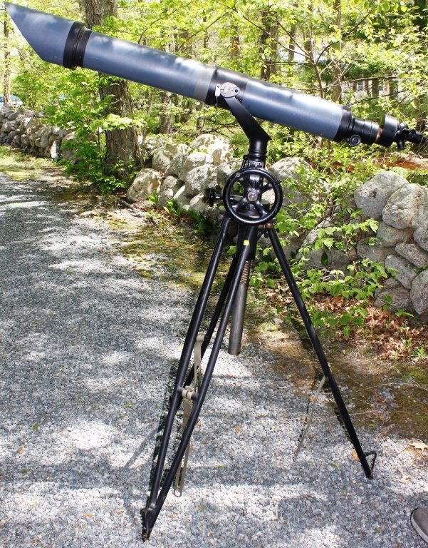 EARLY 20TH CENTURY GERMAN ZEISS DECK TELESCOPE (1 of 10)