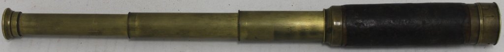 POCKET TELESCOPE ENGRAVED HORATIO NELSON, 1770, (1 of 4)