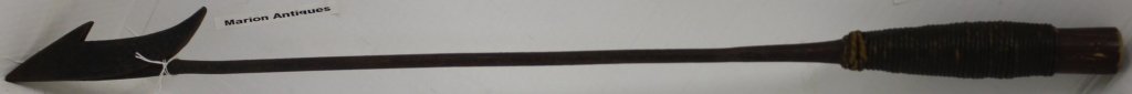 19TH C TOGGLE HARPOON WITH REMNANTS OF LINE AND (1 of 3)