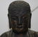 CARVED ASIAN BUDDHA, JAPANESE 18TH C, PAINTED - 2