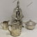 4 PC AMERICAN COIN SILVER TEA AND COFFEE SERVICE.