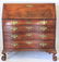 LATE 18TH C BOSTON CHIPPENDALE SLANT LID DESK,
