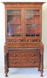 AMERICAN FEDERAL 2 PART SECRETARY DESK, MAHOGANY