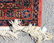 CA 1920 ROOM SIZE PERSIAN SAROUK RUG, RED FIELD - 2