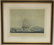 COLORED ENGRAVING TITLED SOUTH SEA WHALE FISHERY,