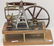 CONTEMPORARY BRASS AND IRON STEAM ENGINE, MARKED - 2
