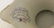 PAIR OF PURPLE & WHITE TRANSFERWARE COMPOTES, - 4