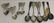 21 COIN SILVER SPOONS TO INCLUDE 6 TEASPOONS