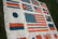 RARE EARLY 20TH C WALL HANGING MADE FROM MERCHANT FLAGS - 3