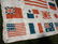 RARE EARLY 20TH C WALL HANGING MADE FROM MERCHANT FLAGS - 4