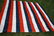 RARE EARLY 20TH C WALL HANGING MADE FROM MERCHANT FLAGS - 7