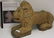 ANCIENT EGYPTIAN STONE SPHINX LION CARVED AND - 2
