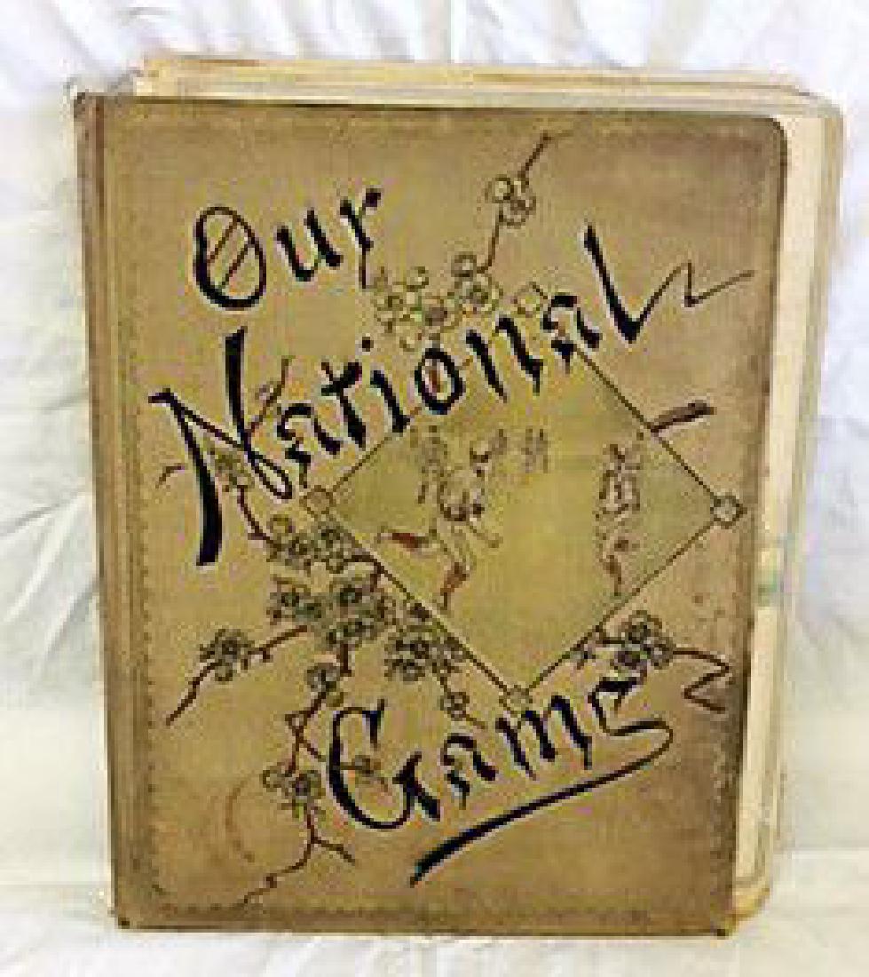 "Our National Game" Lithographic Scrapbook (1 of 5)
