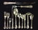 69 Pc Sterling Silver Flatware Set Gorham Chantilly - 2