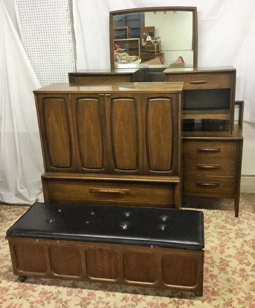 Jb Van Sciver Mid Century Bedroom Set Lane Chest