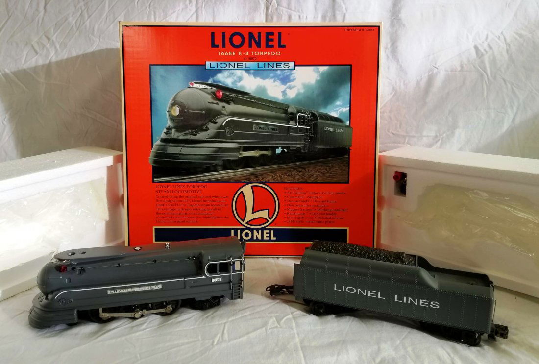 Lionel Lines1668E  K-4 Torpedo, 6-18072 (1 of 3)