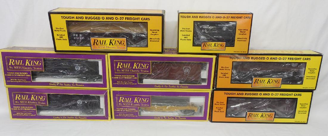 8 Rail King by MTH Pennsylvania Rolling Stock Train (1 of 1)